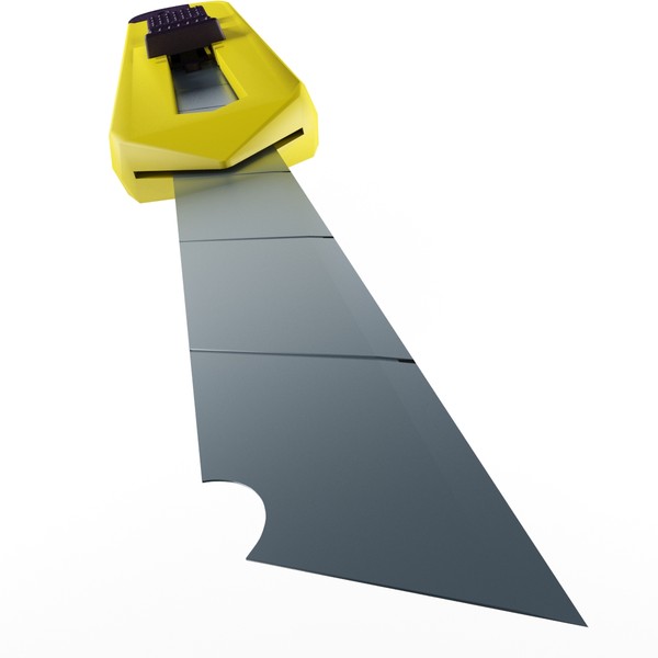 paper cutter 3d model - Paper Cutter... by Gold_D_Roger